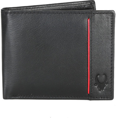 

WildHorn Men Casual, Formal Black Genuine Leather Wallet(6 Card Slots)