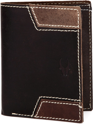 

WildHorn Men Casual Brown Genuine Leather Wallet(6 Card Slots)
