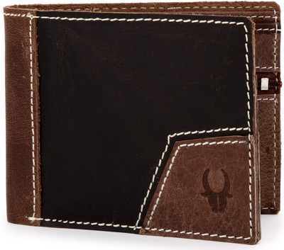 

WildHorn Men Casual Brown Genuine Leather Wallet(3 Card Slots)