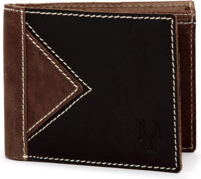

WildHorn Men Casual Brown Genuine Leather Wallet(3 Card Slots)