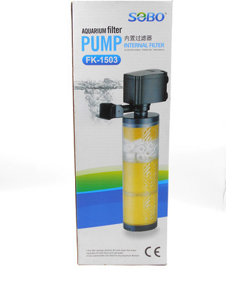 

Sobo SOBO 1503 FILTER Power Aquarium Filter(Mechanical Filtration for Salt Water and Fresh Water)