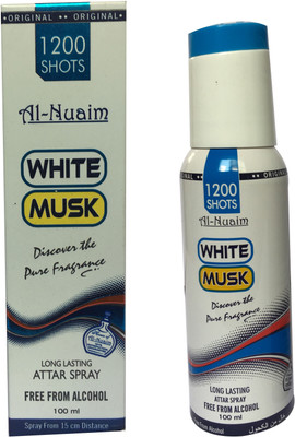 

Al Nuaim WHITE MUSK (PACK OFF 1) Floral Attar(Musk)