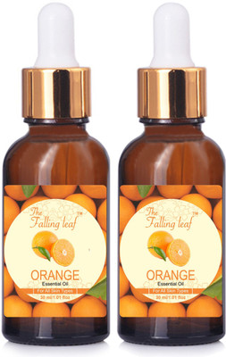 

THE FALLING LEAF Sweet Orange Essential Oil (Pack of 2 - 30ml)(30 ml)