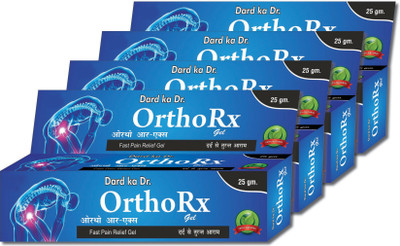 

OrthoRx Ayurvedic Pain Relieving Gel (Pack of 4) Gel(100 g)