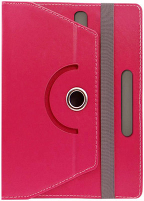 Fastway Book Cover for Penta Bsnl 83Aaq1 Dual Sim(8 Inch, 8Gb, Wi-Fi+ 3G)(Pink, Cases with Holder)