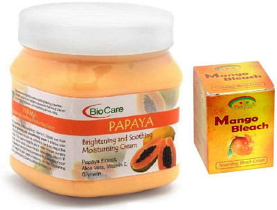 

Pink Root MANGO BLEACH 43G WITH PAPAYA CREAM 500GM(Set of 2)