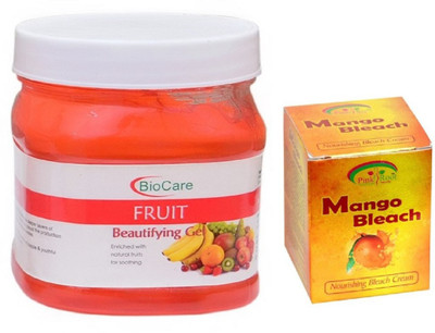 

Pink Root MANGO BLEACH 43G WITH FRUIT GEL 500GM(Set of 2)