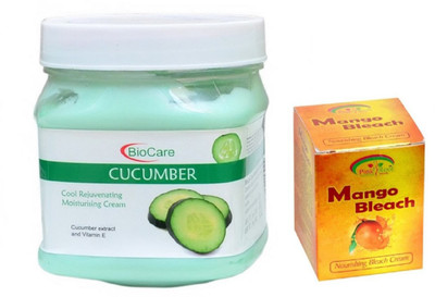 

Pink Root MANGO BLEACH 43G WITH CUCUMBER CREAM 500GM(Set of 2)