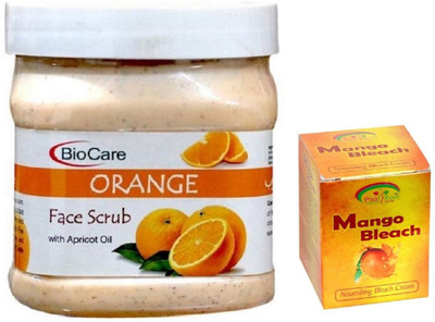

Pink Root MANGO BLEACH 43G WITH ORANGE SCRUB 500GM(Set of 2)