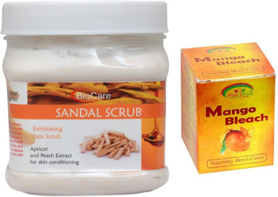

Pink Root MANGO BLEACH 43G WITH SANDAL SCRUB 500G(Set of 2)