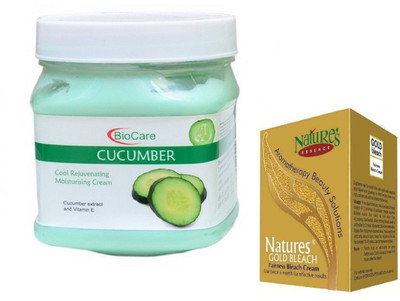 

Biocare CUCUMBER CREAM 500GM NATURES ESSENCE GOLD BELACH 50G(Set of 2)