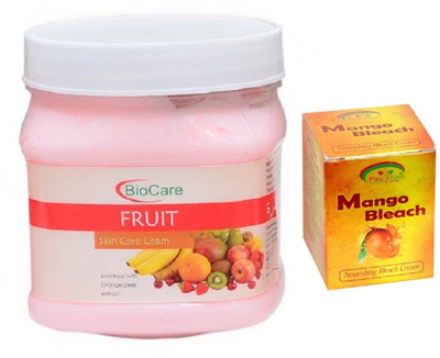 

Pink Root MANGO BLEACH 43G WITH FRUIT CREAM 500GM(Set of 2)