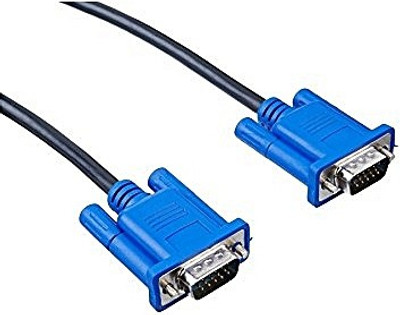 

MME VGA Cable (Male to Male) 1.5 Meter - Supports PC, Monitor, TV, LCD/LED, Plasma, Projector, TFT VGA Cable (LAPTOP,COMPUTER,PC, Black) VGA Cable(Compatible with COMPUTERS, PC, TV, LED, LCD, PROJECTORS, Black)
