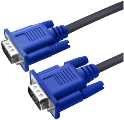 

MME 1.5 MTR MALE TO MALE VGA CABLE (BLACK) VGA Cable(Compatible with COMPUTERS, PC, TV, LED, LCD, PROJECTORS, Black)