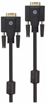 

HP 4VW09PA VGA Cable(Compatible with Computers, Monitors, Televisions, Desktop, Laptop, Projector, Black)