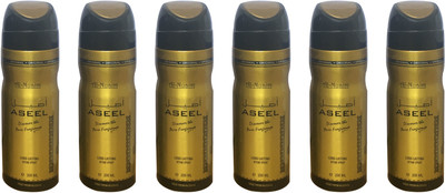 

Al Nuaim ASEEL (PACK OF 6) Body Spray - For Men & Women(200 ml, Pack of 6)