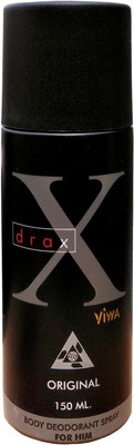 

viwa X drax Original (black) deo 150 ml Body Spray - For Men & Women(150 ml)