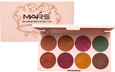 

Mars Long Lasting Cream Eyeshadow Highlighter palette 12 g(Glam Beuaty)