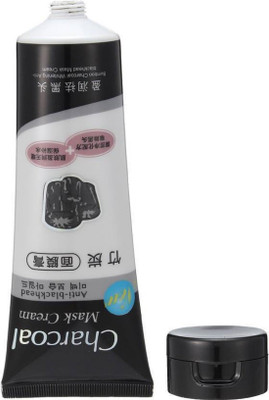 

kanyka CHARCOAL MASK CREAM FOR DAILY POLLUTION FREE SKIN, BLACK HEAD REMOVE, DEEP CLEANSING, OIL CONTROL (Pack of 1)(130 g)