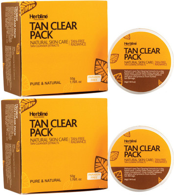 

Herbline Tan Clear Pack 50gm Pack Of-2(50 g)