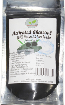 

matruveda 100 Pure Activated charcoal powder(100 g)