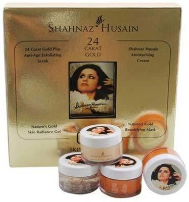 

Shahnaz Husain gold facial kit 40 g (Set of 4) 40 g(Set of 4)
