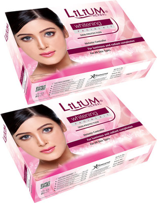

Lilium Herbal Whitening Facial Kit 60 g(Set of 2)