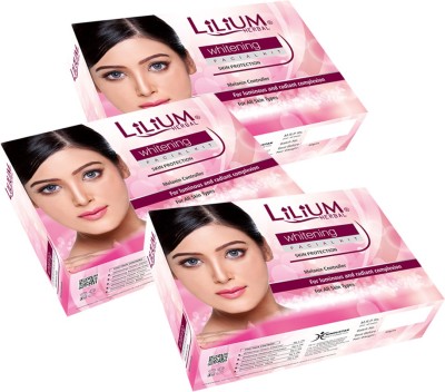 

Lilium Herbal Whitening Facial Kit 60 g(Set of 3)