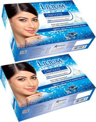 

Lilium Herbal Diamond Facial Kit 60 g(Set of 2)