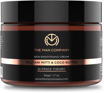 

The Man Company Defence Theory Skin Brightening Cream- Multani Mitti & Coco Butter(50 g)