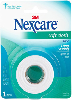 

Nexcare Soft Cloth First Aid Tape, 1 Inch X 6 Yards First Aid Tape(Pack of 1)