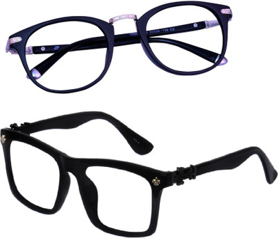 lensport eyewear Full Rim Round, Square Frame(50 mm