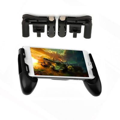 

LIFEMUSIC PUBG Mobile Gamepad Multi-function Handle Grip Gamepad Sensitive Joysticks with L1R1 Button Triggers for PUBG/Fortnite/Knives Out/Rules of Survival/Tekken for 4.5" to 6.5" Android iOS Phones Gaming Accessory Kit(Black, For Android, iOS)