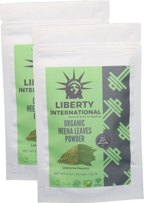 

LIBERTY INTERNATIONAL Organic Herbal Henna Precious Herb Mix Fresh Powder Hair Color For Greying Hair (2 X 227 Gm) NT52 Hair Color(Organic Herbal Henna Precious Herb Mix Fresh Powder Hair Color For Greying Hair (2 X 227 Gm) C61)