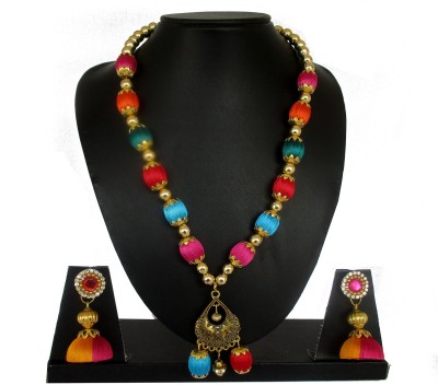 Akshara Dori Multicolor Jewellery Set(Pack of 1)