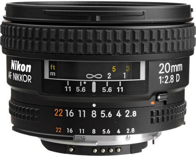 

Nikon 20mm f/2.8 Lens(Black, 20)
