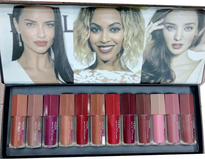 

Huda Beauty discover tempt 12 color lipstic(5 ml, pink)