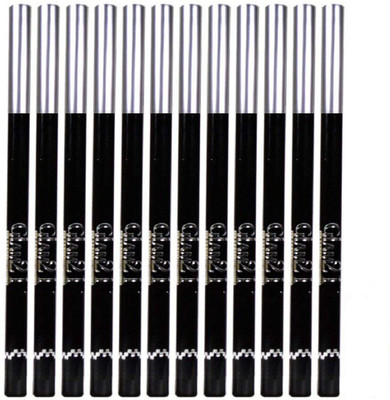 

Glam 21 Lip & Eye Liner Black Pencil Lip/Eye 12 pencils Makeup(Black)