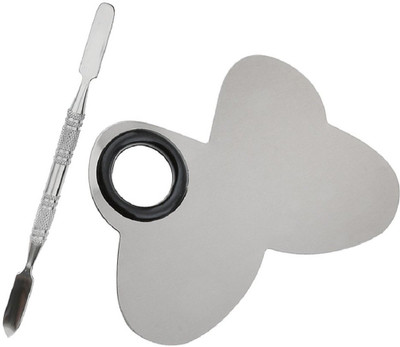 

Futurekart Pro Salon Stainless Steel Cosmetic Makeup Palette Spatula Mixing Tool