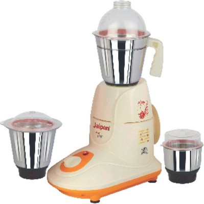 

Jaipan Hero New Mixer Grinder 550 Mixer Grinder(Orange, 3 Jars)