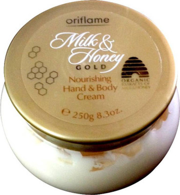 

Oriflame Sweden Milk And Honey Gold Nourishing Hand And Body Cream(250 g)