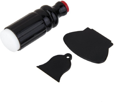 

Futurekart 1 Set Polish Image Paint Stamp Scraper Nail Art Tool(BLACK)