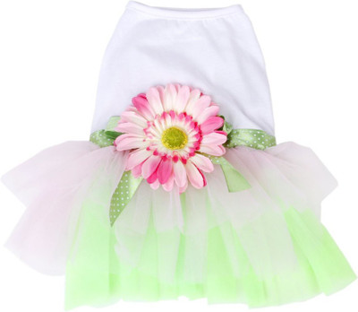 

Futurekart Dress for Dog(Green, Multicolor