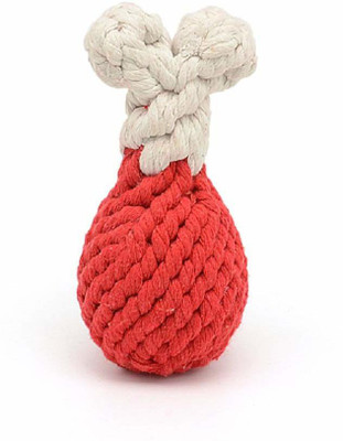 

SRI Puppy Chew Toys Dog Teething Cleaning Toy for Small/Medium-Breeds Dogs (Leg Piece) Cotton Chew Toy For Dog