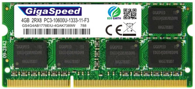 

GIGASPEED DDR3 DDR3 4 GB (Dual Channel) Laptop LAPTOP (SEE THE PICS)