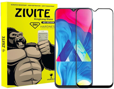 ZIVITE Edge To Edge Tempered Glass for Samsung Galaxy M10(Pack of 1)
