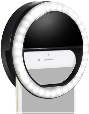 

SKYFISH 10 Selfie Flash(Adjustable Brightness Multicolor, Black)