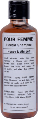 

POUR FEMME Herbal Honey & Almond Shampoo(210 ml)
