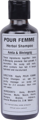 

POUR FEMME Herbal Amla & Bhringraj Shampoo(210 ml)