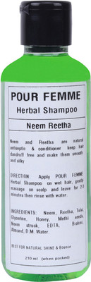 

POUR FEMME Herbal Neem Reetha Shampoo(210 ml)